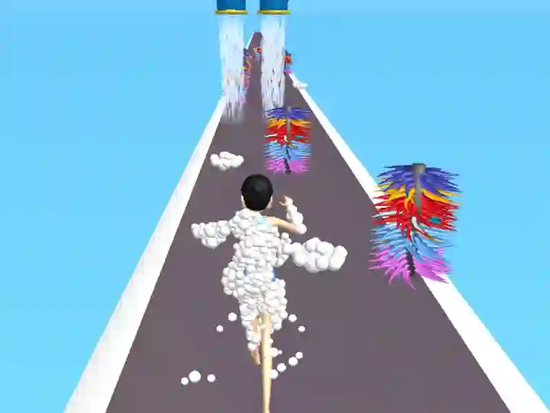 Mchezo Kukimbia katika povu online