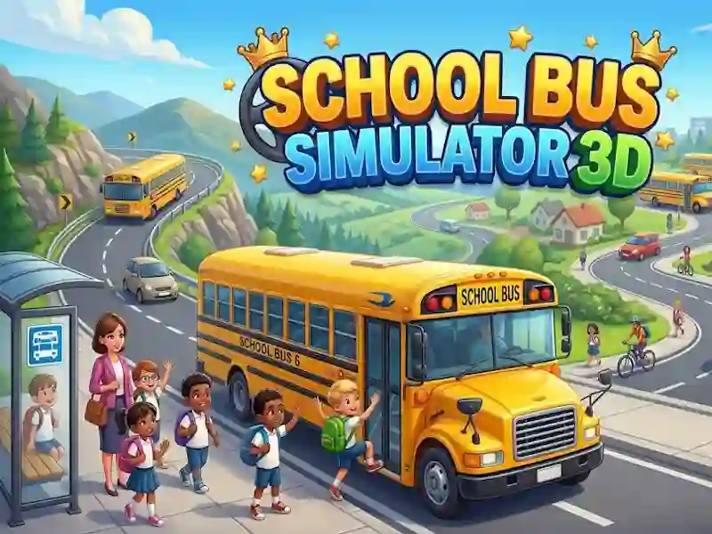 Mchezo School Bus Simulator 3D online