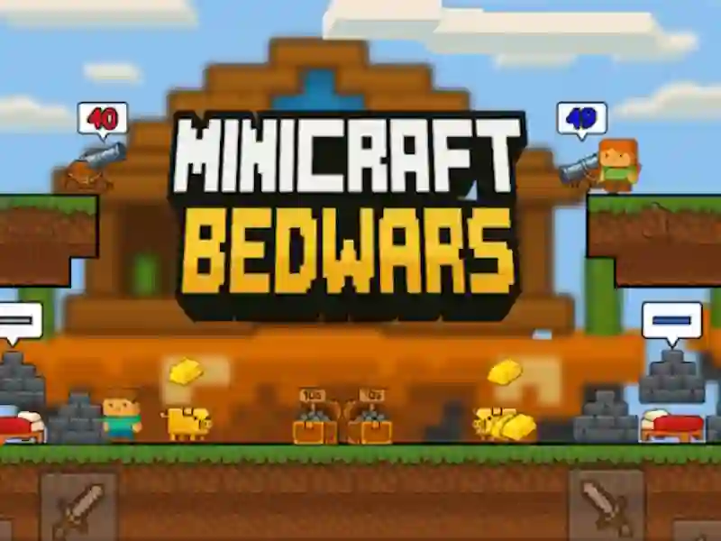 Mchezo Minecraft Bedwars online Mchezo Minecraft Bedwars online