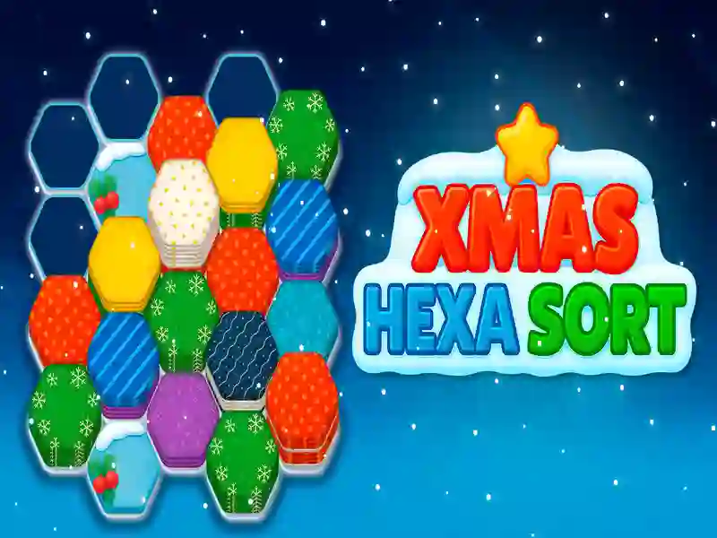 Mchezo Xmas hexa aina online