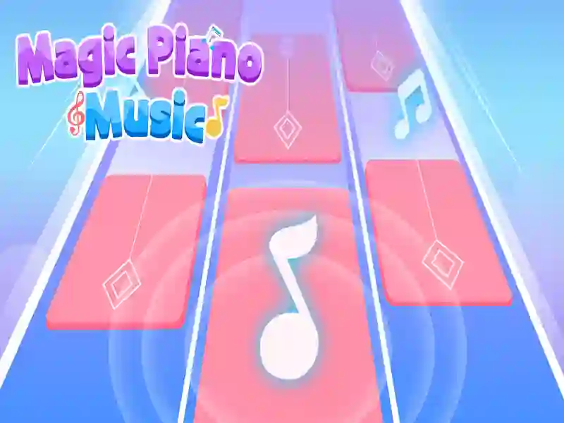 Mchezo Muziki wa piano wa uchawi online