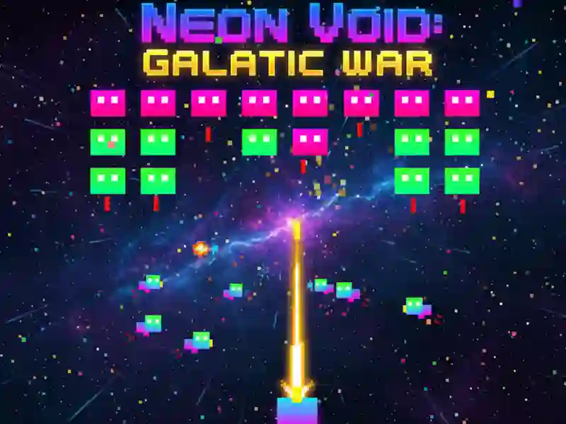 Mchezo Neon Utupu: Vita vya Galactic online