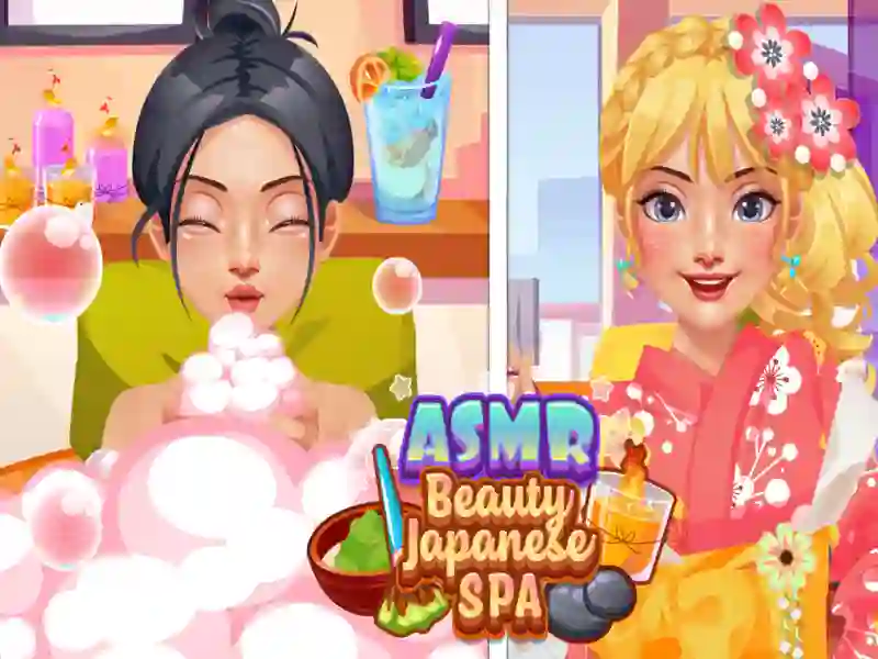 Mchezo ASMR uzuri Japan spa online