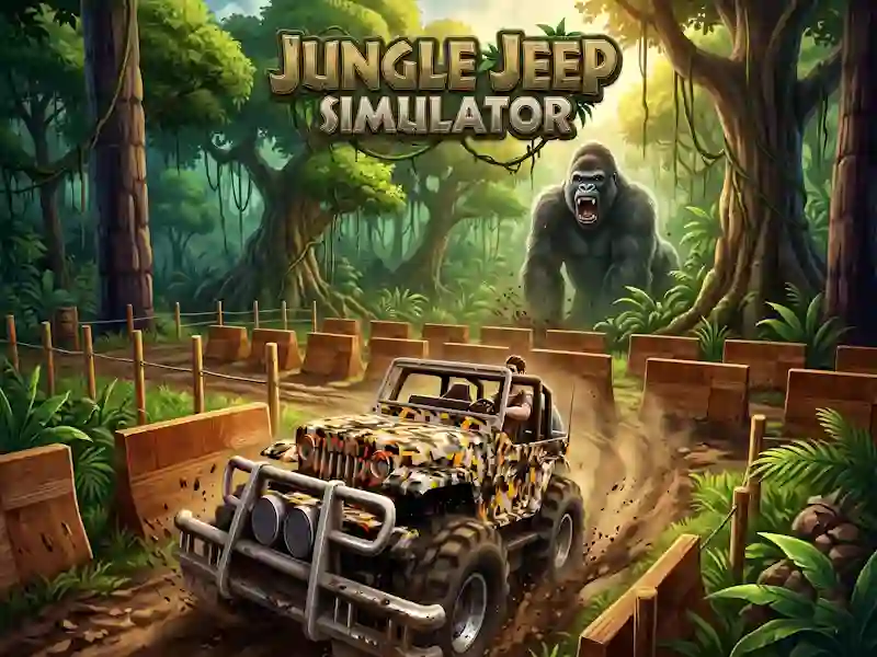 Mchezo Jungle Jeep Simulator online
