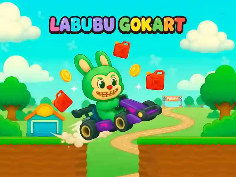 Mchezo Labubu Gokart online
