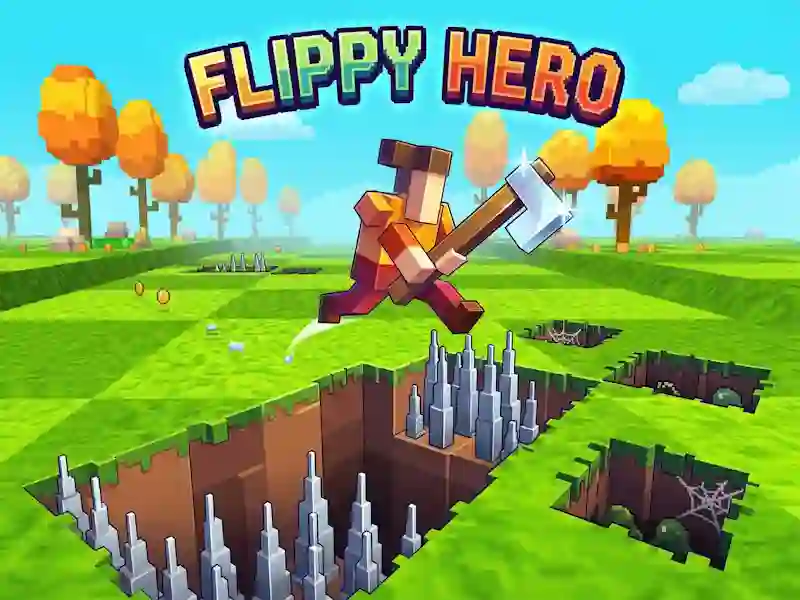 Mchezo Flippy Hero online
