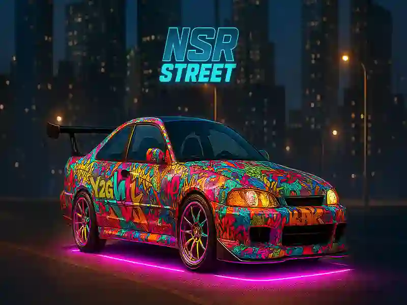 Mchezo Mashindano ya gari la Mtaa wa NSR online Mchezo Mashindano ya gari la Mtaa wa NSR online