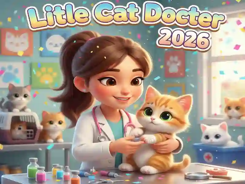 Mchezo Little Cat Doctor online