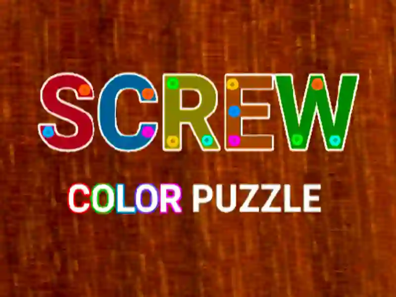 Mchezo Screw rangi ya rangi online