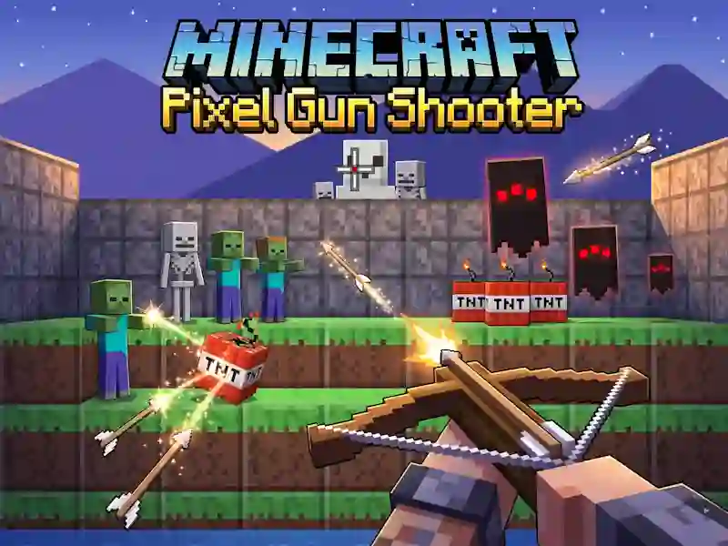 Mchezo Minecraft Pixel Gun Shooter online