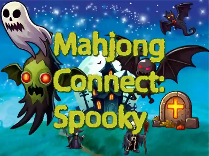 Mchezo Mahjong Unganisha Spooky online