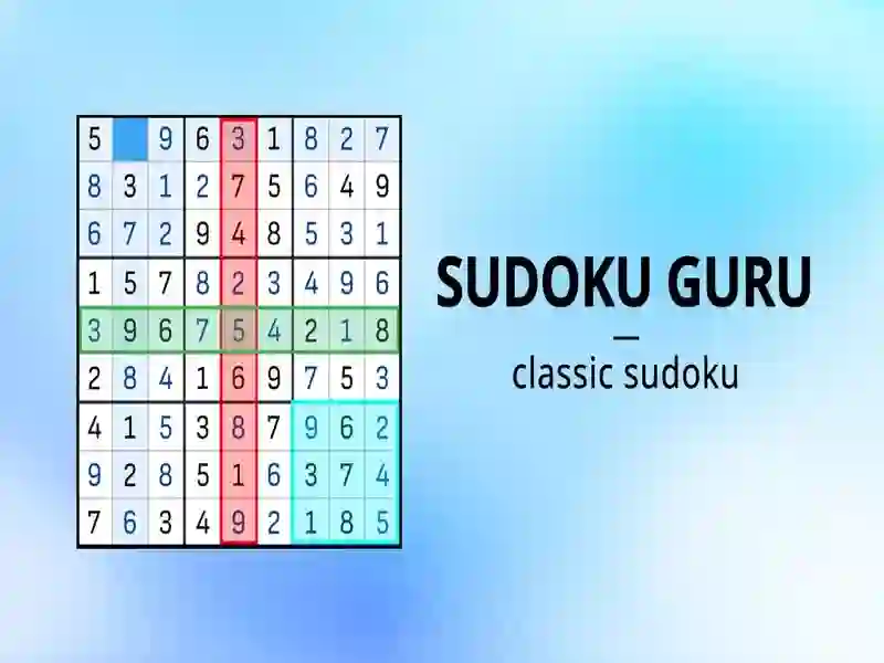 Mchezo Sudoku Guru online Mchezo Sudoku Guru online