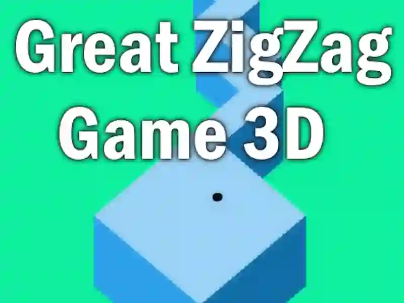 Mchezo Mchezo mzuri wa Zigzag 3D online