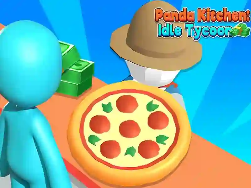 Mchezo Panda jikoni isiyo na maana tycoon online