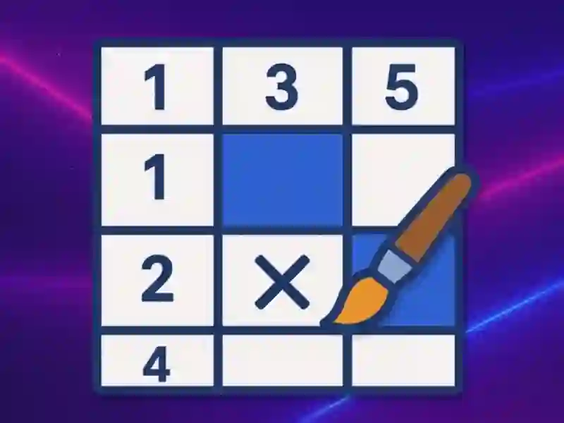 Mchezo Rangi nonogram puzzle 2 online