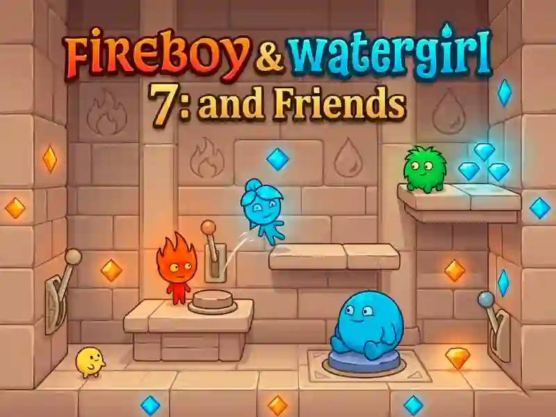 Mchezo Fireboy & Watergirl 7: and Friends online