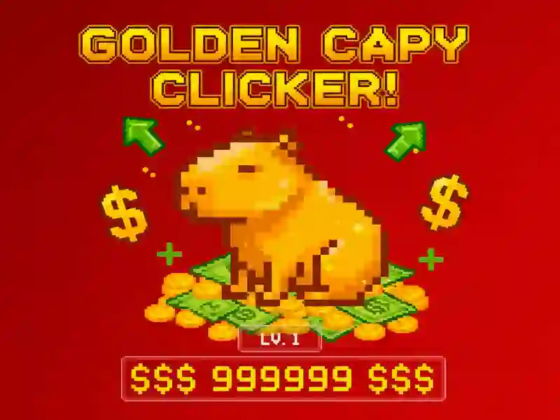 Mchezo Golden Capy Clicker online