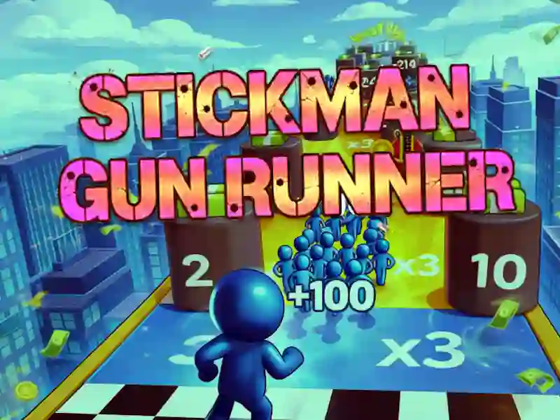 Mchezo Stickman Gun Runner online