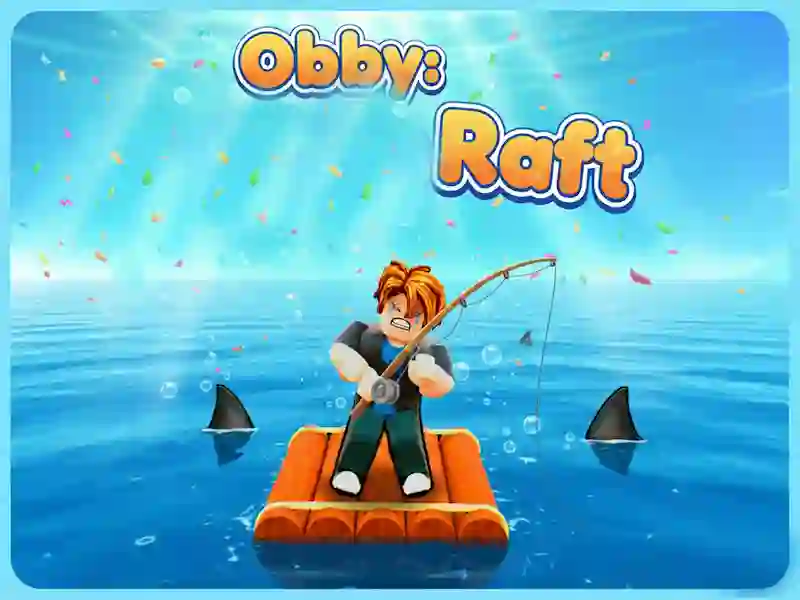 Mchezo Obby: Raft online