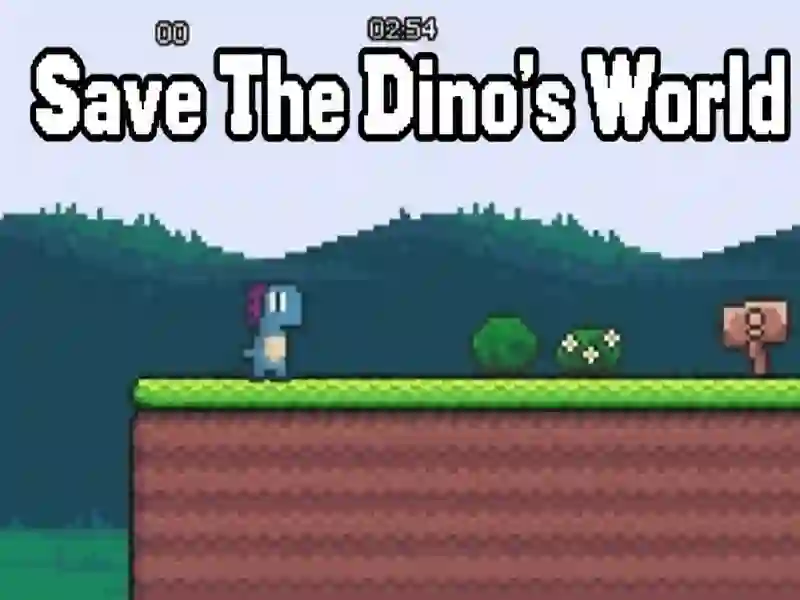 Mchezo Okoa ulimwengu wa dino online