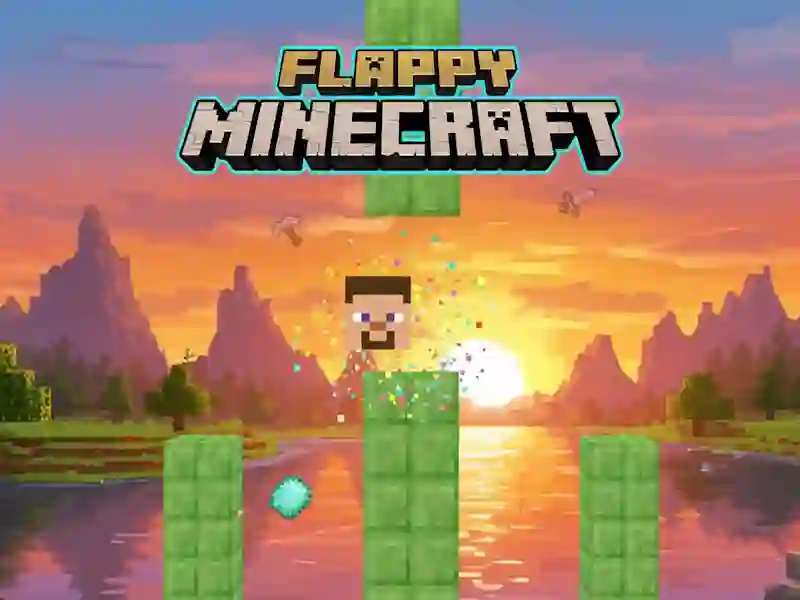Mchezo Flappy Minecraft online