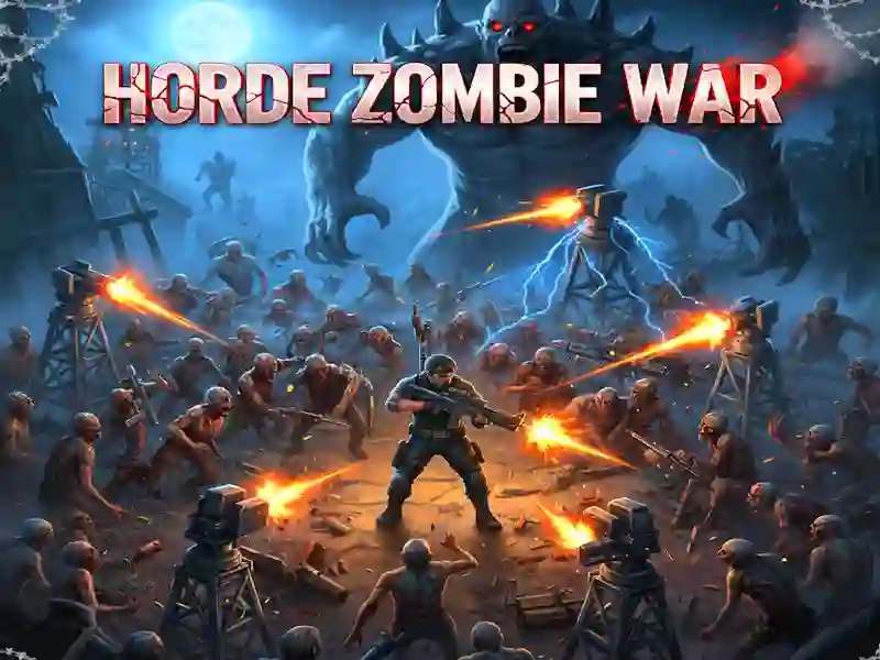 Mchezo Vita vya Horde Zombie online