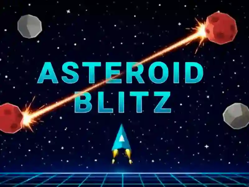 Mchezo Blitz ya Asteroid online