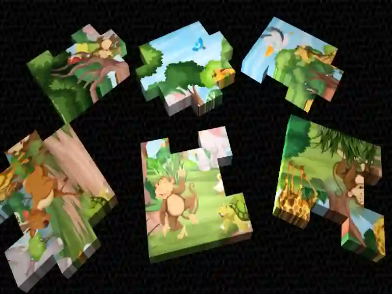 Mchezo 3D jigsaw puzzle online