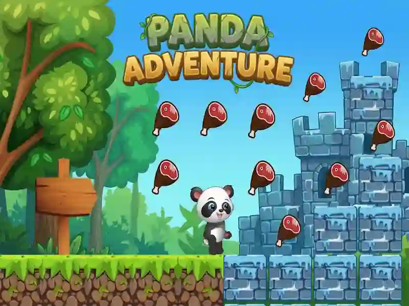 Mchezo Panda Adventure online