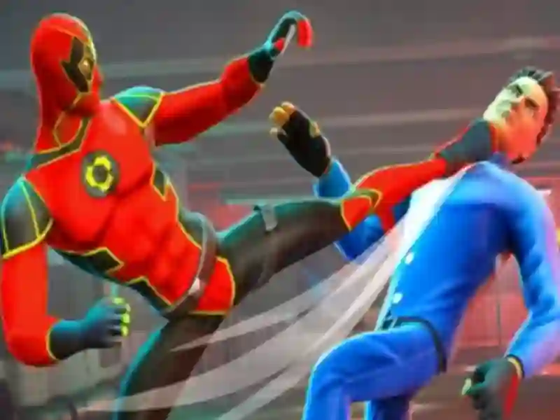 Mchezo Mapigano ya superhero online