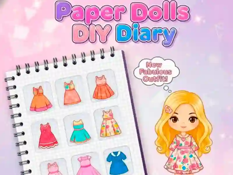 Mchezo Karatasi za DIY DIY Diary online