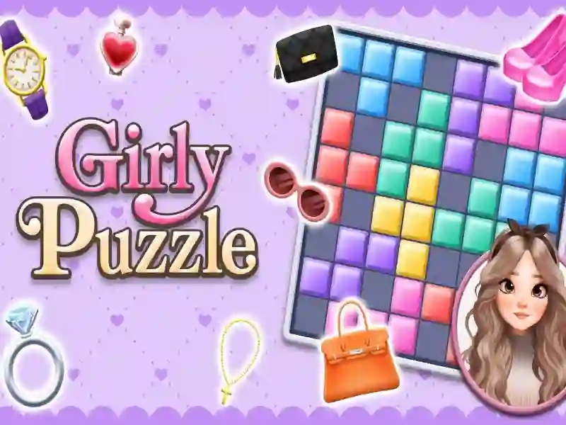 Mchezo Girly puzzle online