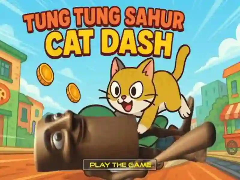 Mchezo Tung Tung Sahur Cat Dash online