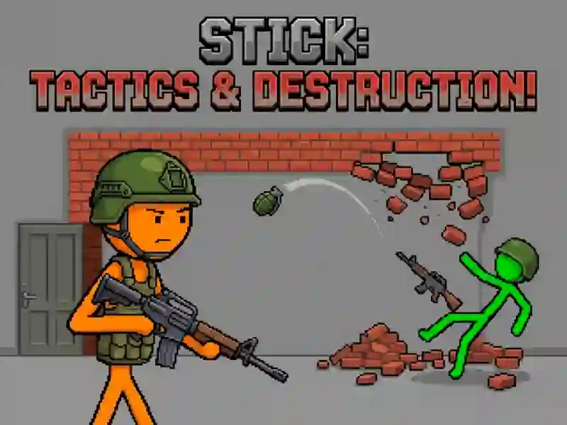 Mchezo Stick: Tactics & Destruction online