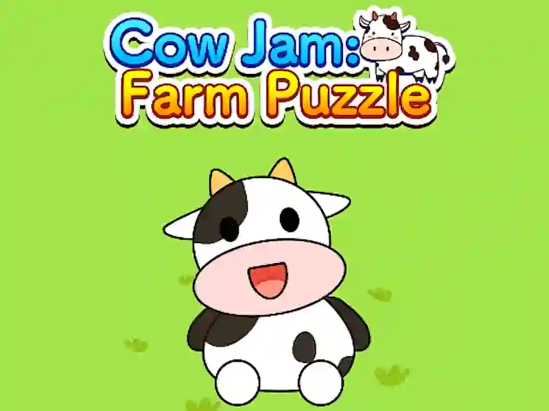 Mchezo Cow Jam Farm puzzle online