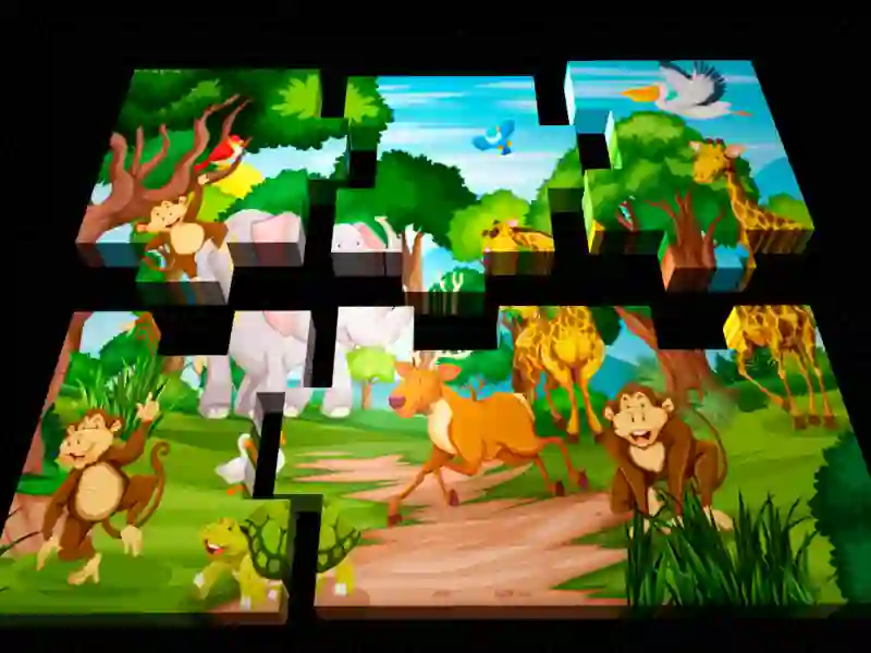 Mchezo 3D jigsaw puzzle online