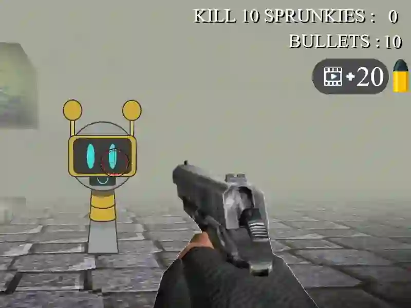 Mchezo Sprunki 3D Shooter online