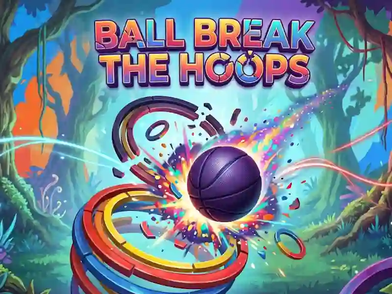 Mchezo Ball Break The Hoops online