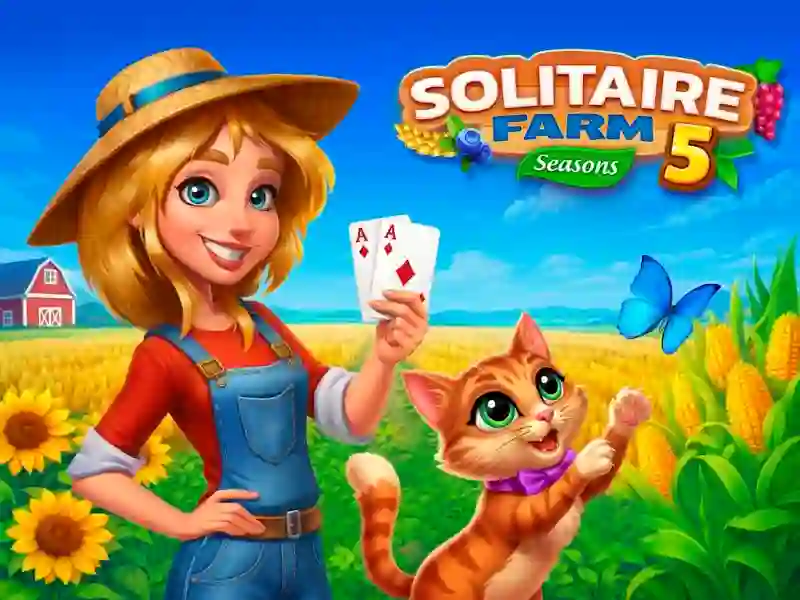 Mchezo Solitaire Farm Seasons 5 online