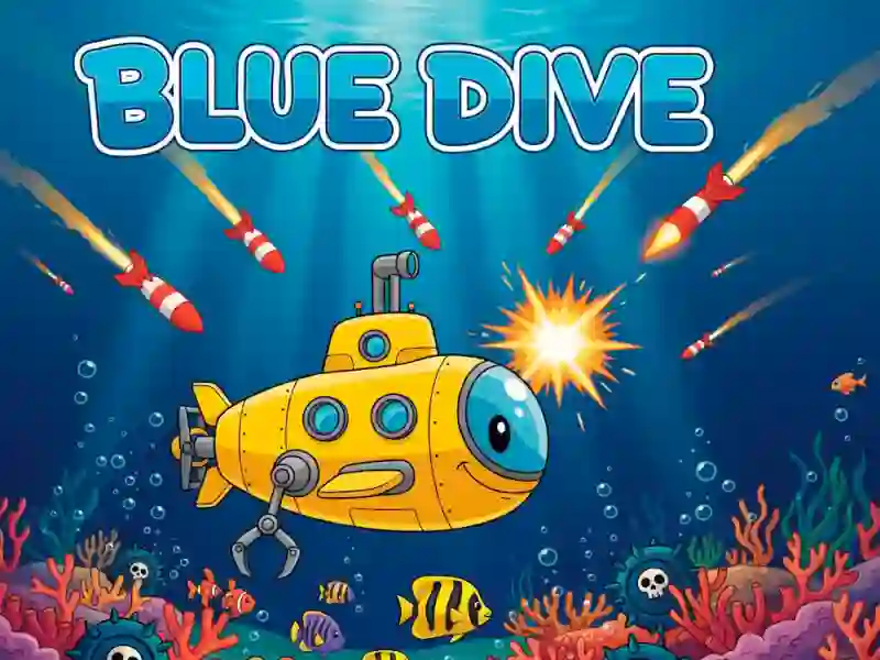 Mchezo Dive ya bluu online