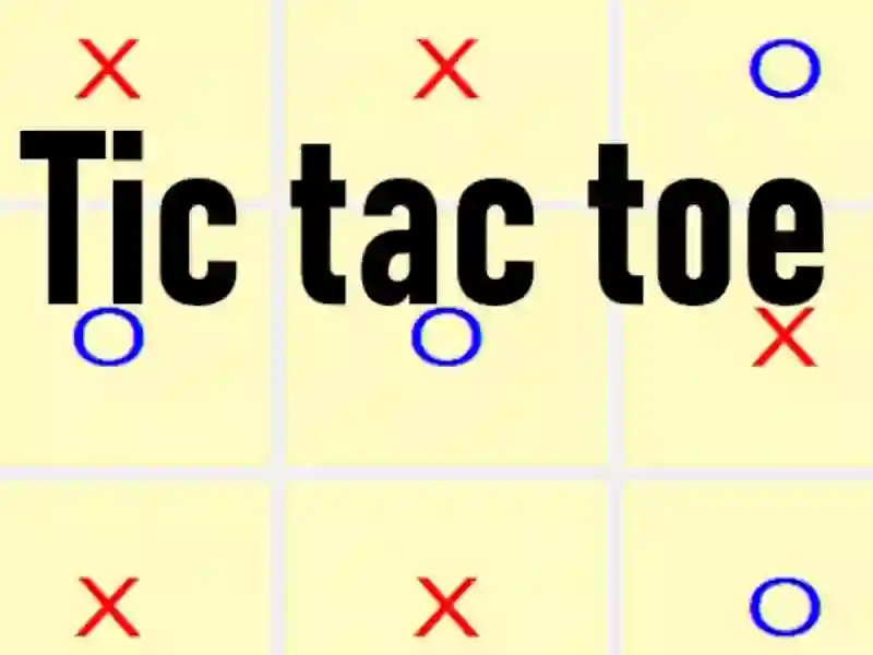Mchezo Tic tac toe online