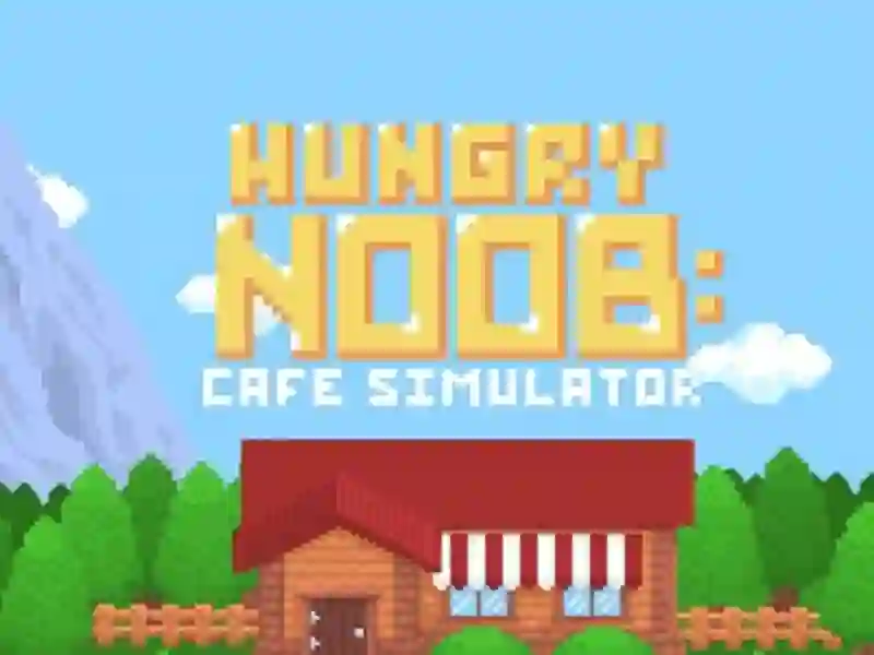 Mchezo Njaa Noob Cafe Simulator online