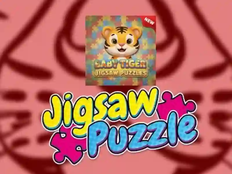 Mchezo Watoto Tiger jigsaw puzzles online