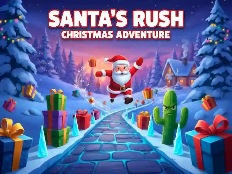 Mchezo Santa's Rush Christmas Adventure online