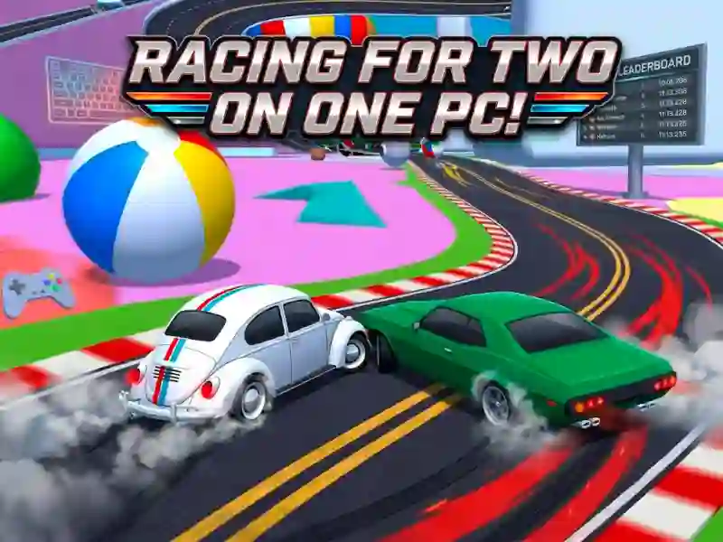 Mchezo Racing for Two on One PC! online