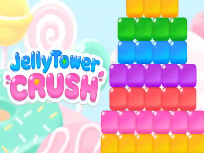 Mchezo Jelly tower Crush online