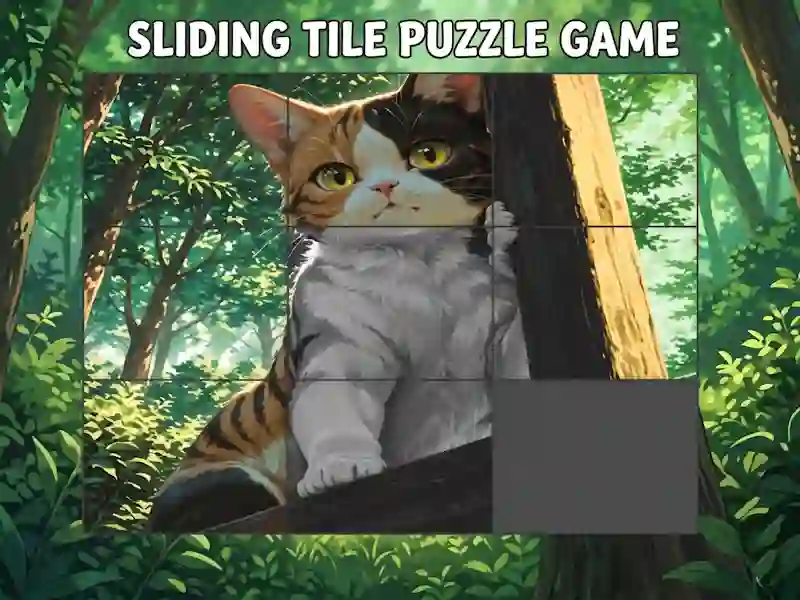 Mchezo Sliding Tile Puzzle Game online