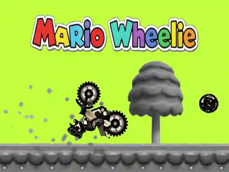 Mchezo Mario Wheelie online