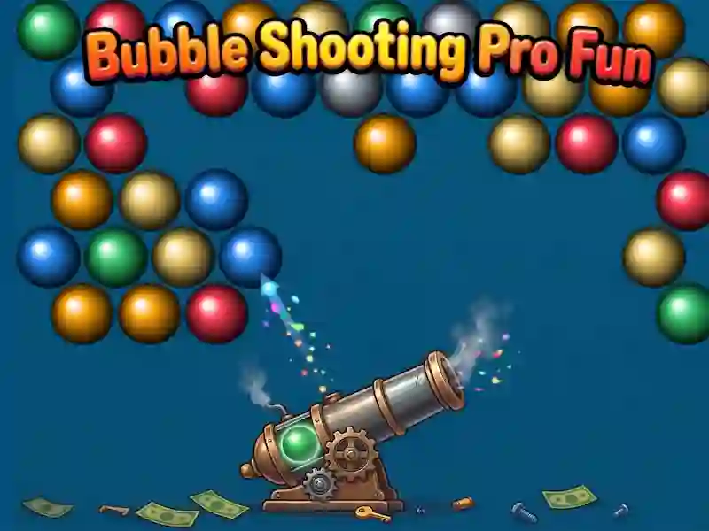 Mchezo Bubble Risasi Pro Furaha online