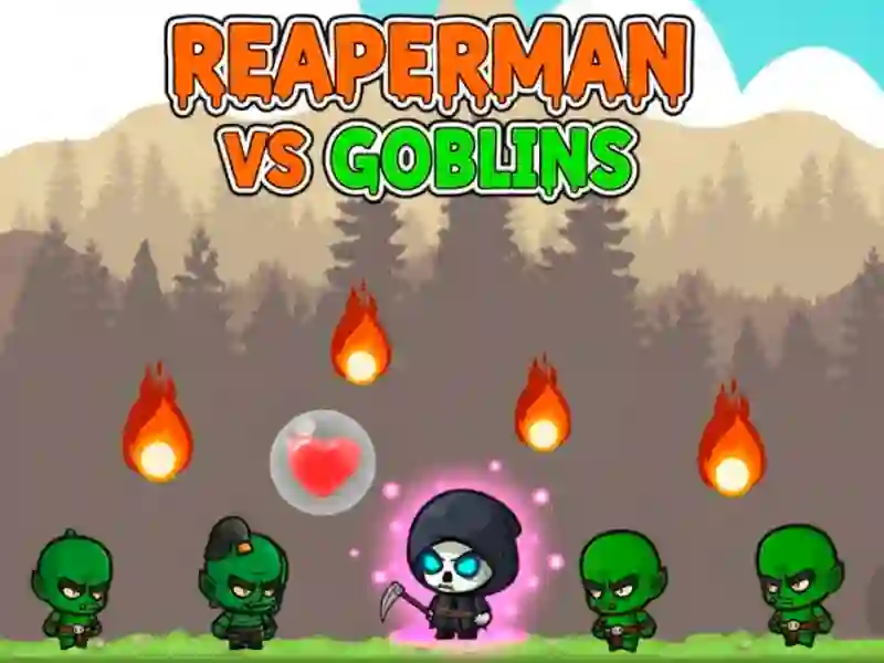 Mchezo Reaperman vs Goblins online